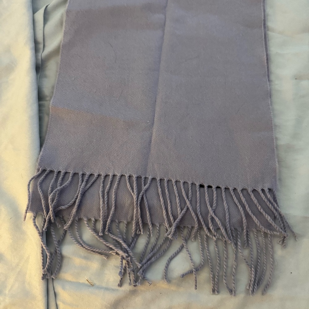2 for $10 Lavender Fringe Scarf worn once